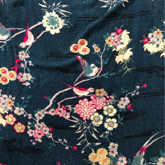 Monsoon Floral Print 1/2 Sleeve Dress Size 10 - Picture 13 of 15